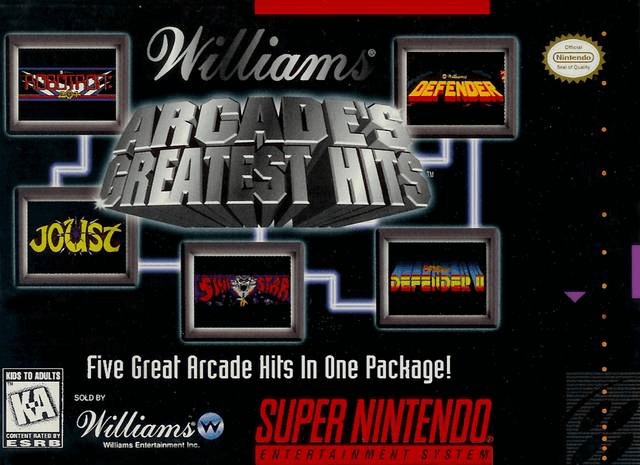Arcade's Greatest Hits Atari Collection 1 box art for Super Nintendo